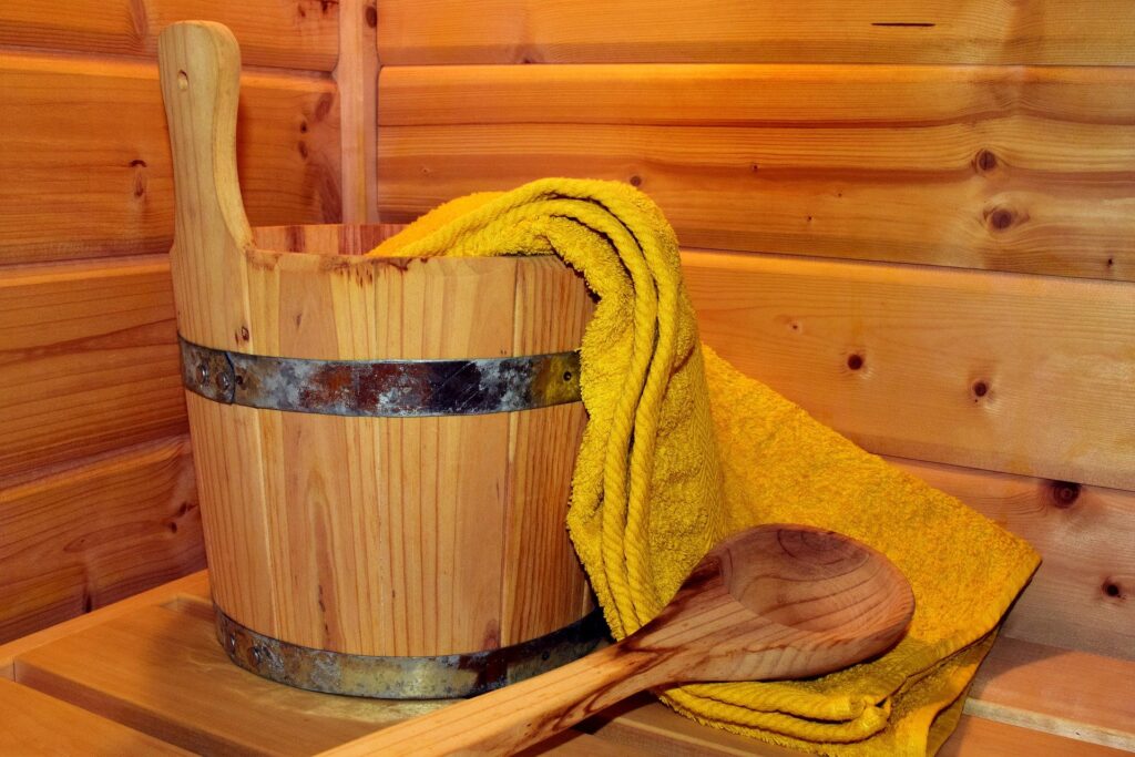 Mikrofaserhandtuch Sauna duschen